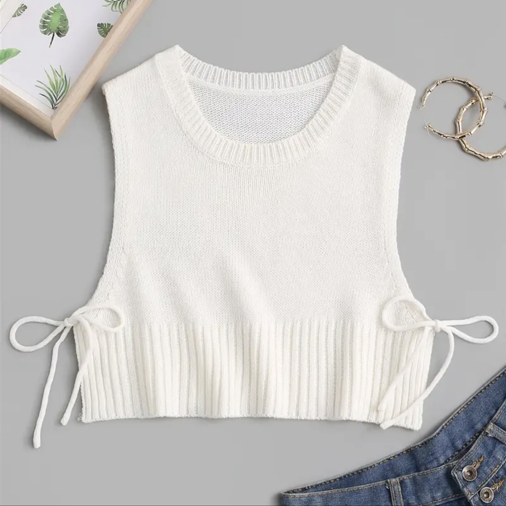 Zaful Knit Crop Top